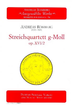 Streichquartett g-Moll op.16,2  Partitur und Stimmen