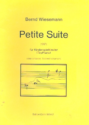 Petite Suite fr Toypiano (oder anderes Tasteninstrument)