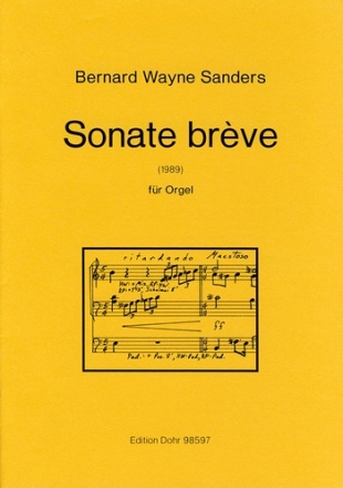 Sonate brve fr Orgel