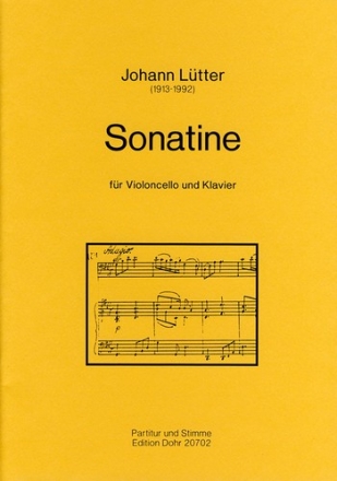 Sonatine fr Violoncello und Klavier