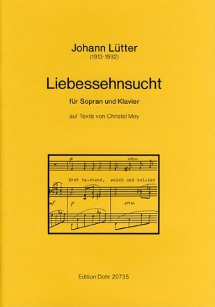 Liebessehnsucht fr Sopran und Klavier