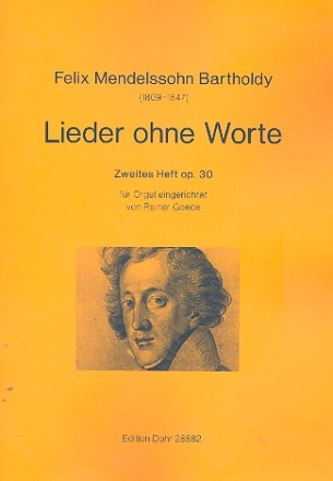 Lieder ohne Worte Band 2 op.30 fr Orgel