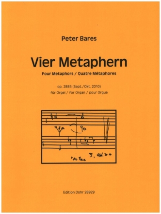 4 Metaphern op.2885 fr Orgel