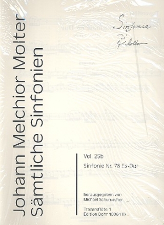 Smtliche Sinfonien Band 25b Sinfonie Es-Dur Nr.76 Stimmensatz (Streicher 4-3-2-2-1)