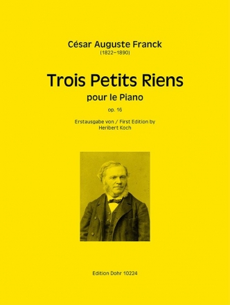 3 Petits Riens op.16 pour piano