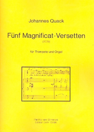 5 Magnificat-Versetten fr Trompete und Orgel