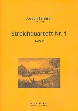 Streichquartett A-Dur Nr.1 Partitur und Stimmen