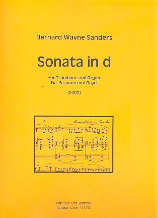 Sonata in d fr Posaune und Orgel