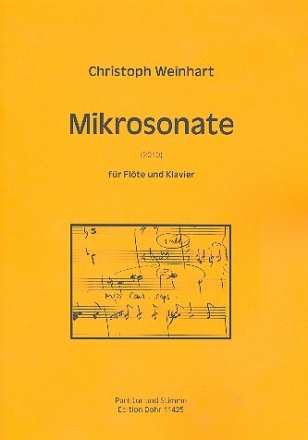 Mikrosonate fr Flte und Klavier