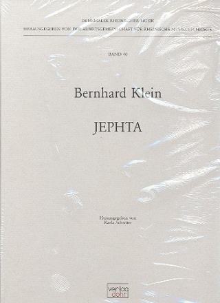 Jephta  Partitur