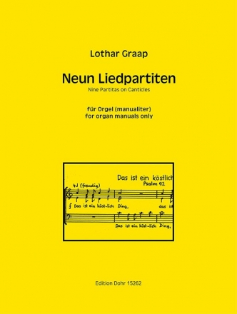 9 Liedpartiten fr Orgel (manualiter)