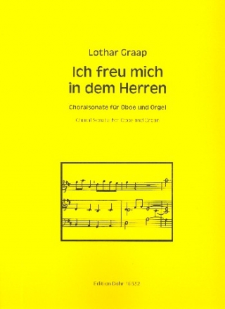 Ich freu mich in dem Herren fr Oboe und Orgel