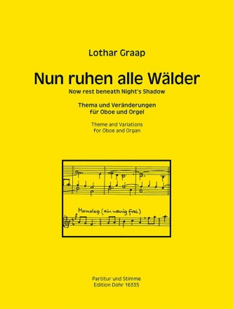 Thema und Variationen ber Nun ruhen alle Wlder fr Oboe und Orgel