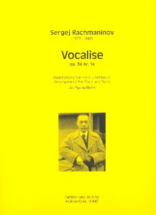 Vocalise op.34,14 fr Flte und Klavier