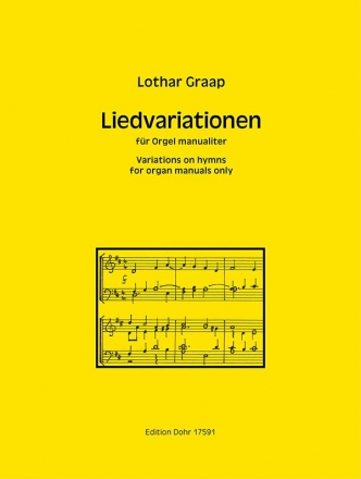 Liedvariationen fr Orgel (manualiter)