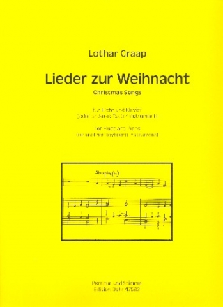 Lieder zur Weihnacht fr Flte und Klavier