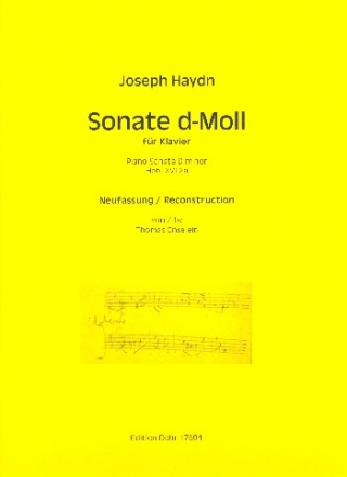 Sonate d-Moll Hob.XVI:2a fr Klavier