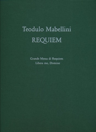 Requiem fr Soli, gem Chor und Orchester Klavierauszug,  gebunden