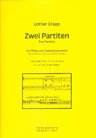 2 Partiten fr Flte und Tasteninstrument