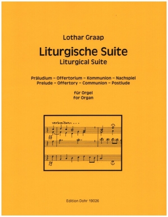 Liturgische Suite fr Orgel