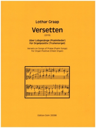 Versetten fr Orgelpositiv (Truhenorgel)