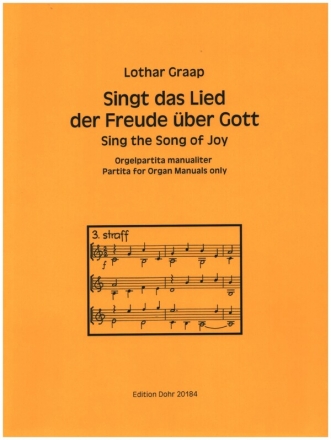 Singt das Lied der Freude ber Gott fr Orgel