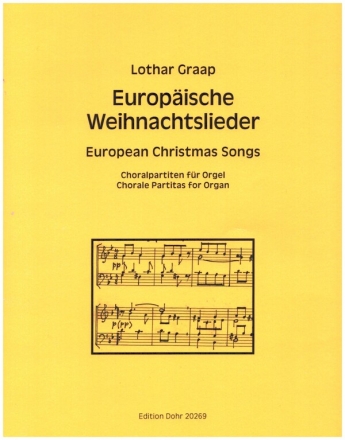 Europische Weihnachtslieder fr Orgel