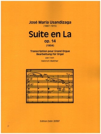 Suite en La op.14 fr Orgel