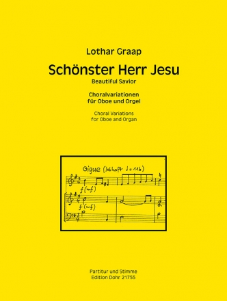 Schnster Herr Jesu fr Oboe und Orgel