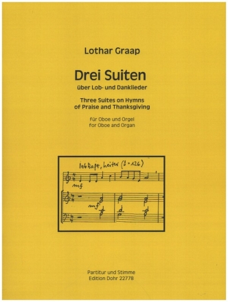 Drei Suiten fr Oboe und Orgel