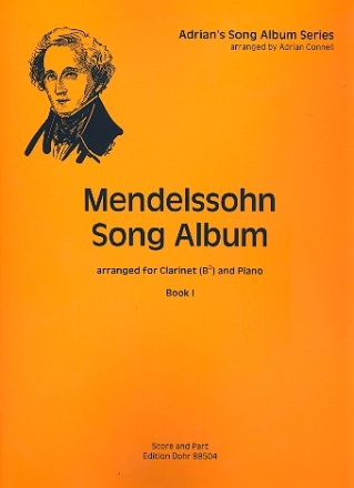 Mendelssohn Song Album vol.1 for clarinet and piano