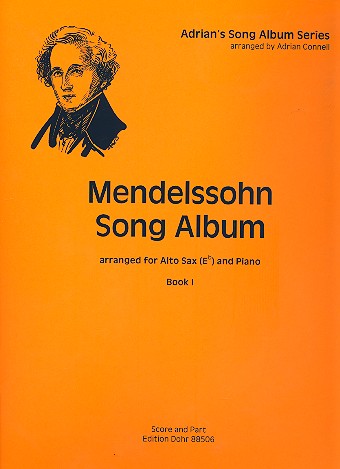 Mendelssohn Song Album vol.1 for alto saxophone and piano