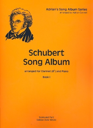 Schubert Song Album vol.1 for clarinet and piano