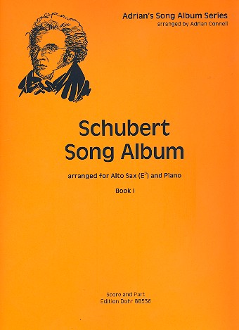 Schubert Song Album vol.1 for alto saxophone and piano