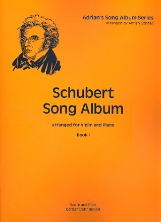 Schubert Song Album vol.1 for violin and piano