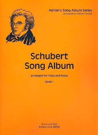 Schubert Song Album vol.1 for viola and piano