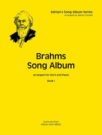 Brahms Song Album vol.1 for horn and piano