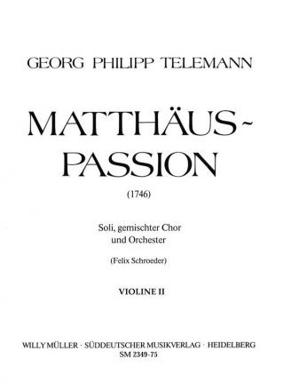 Matthus-Passion (1746)  Stimme(n) V2