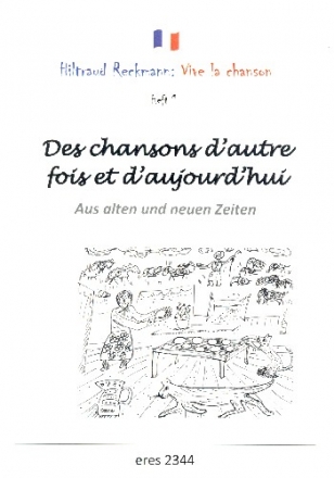 Vive la chanson Band 1 - Des chansons d'autre fois et d'aujourd'hui Melodie/Text/Akkorde (frz/dt) Liederbuch