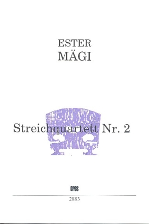 Streichquartett Nr.2 Partitur und Stimmen