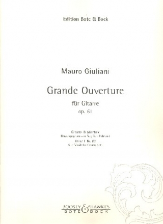 Grand Ouverture op.61 fr Gitarre