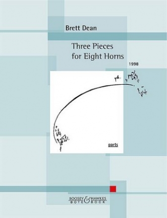 3 Pieces for Eight Horns (1998) fr 8 Hrner in F parts