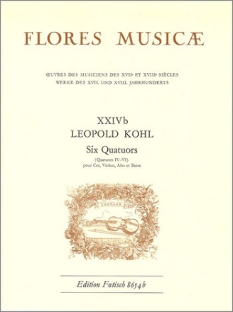 Leopold Kohl 6 Quartette Vol 2 Horn, Violinen und Violoncelli