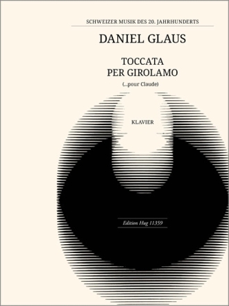 Glaus, Daniel Toccata per Girolamo Klavier