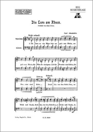 Attenhofer, Carl Lore am Rhein Mnnerchor