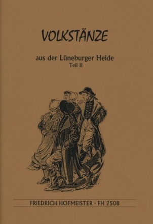 Volkstnze aus der Lneburger Heide Band 2 mit Klavier