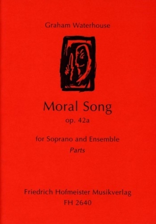 Moral Song for Voice and chamber ensemble Stimmen