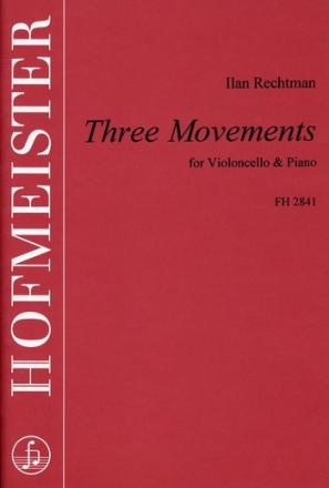 3 Movements fr Violoncello und Klavier