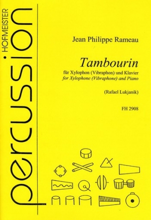 Tambourin fr Xylophon (Vibraphon) und Klavier