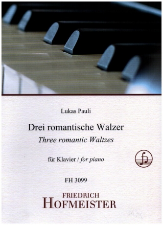 3 romantische Walzer op.1 fr Klavier